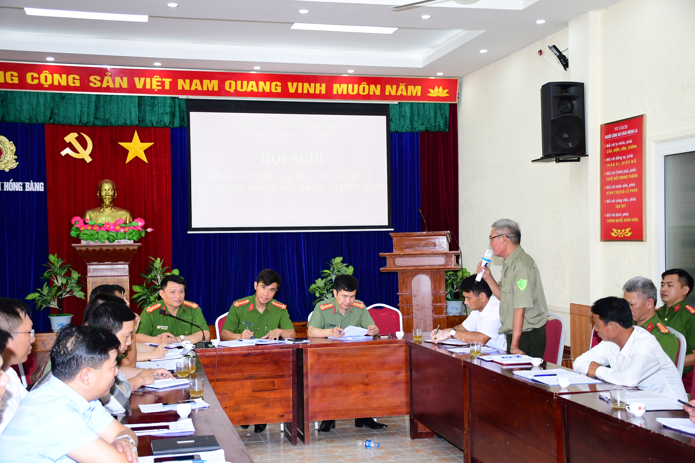 Công an quận Hồng Bàng: Tiếp nhận, xử lý trên 200 tin báo về an ninh trật tự